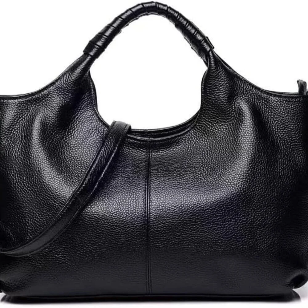 Leather Women's Crossbody Shoulder Bag Tote Purse Handbag Large Utility